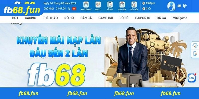 Các lưu ý khi nạp tiền Fb68 bạn nên biết