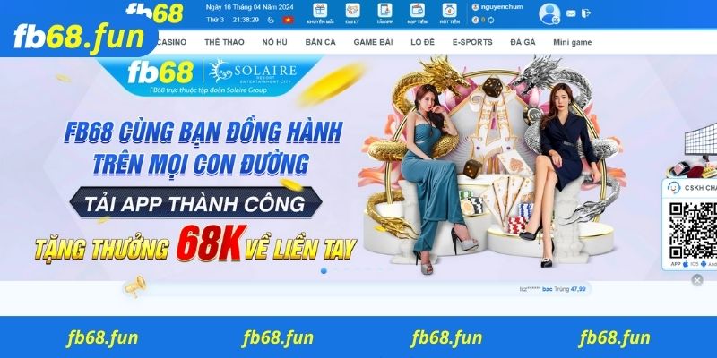 Những điều kiện cần có khi đăng ký Fb68