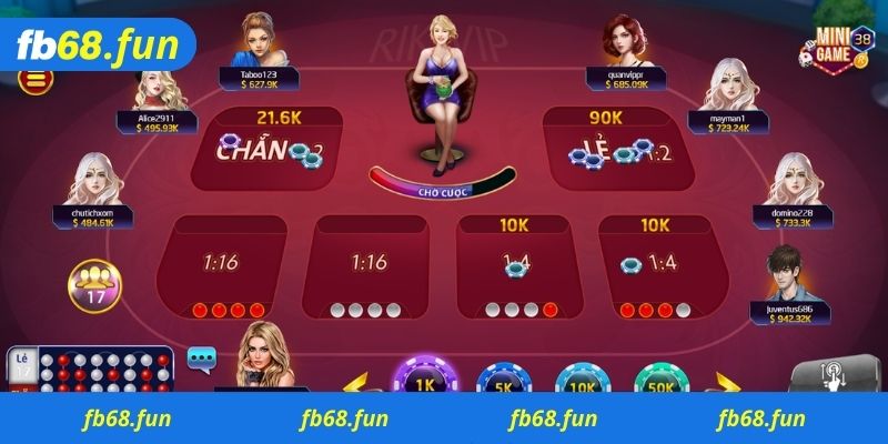 game xóc đĩa đổi thưởng Fb68 thiên đường cá cược mới 